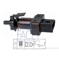 Βαλβίδα Stop FACET 71222 Mercedes-Benz C-Class Coupe CL203 1800cc C230 Kompressor 192ps M271948 2002 2003 2004 2005 2006 2007 2008 (A0045452114,A0065451014,2E0907457,2E0907457A)
