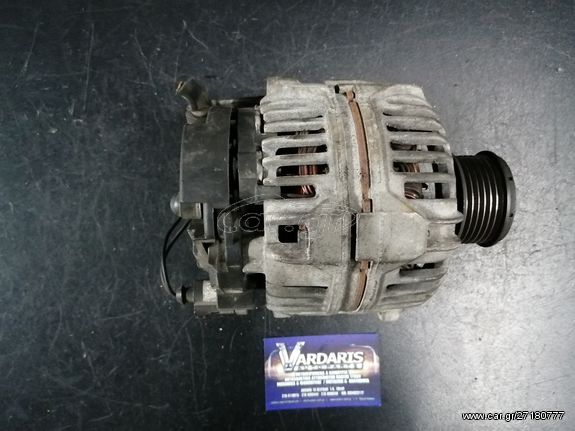 ΔΥΝΑΜΟ BOSCH 90A/14V  AUDI  A3 <8L1>  1.9 TDI (05/1998-05/2003) / FORD GALAXY I <WGR>  1.9 TDI (06/1999-05/2006) / SEAT  INCA <K69>  1.9 SDI/TDI (09/2000-06/2003)  ΚΩΔ. 038 903 023 L , 0 124 325 001