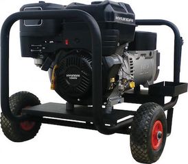 ΓΕΝΝΗΤΡΙΑ ΙΤΑΛΙΑΣ "NSM" 8 KVA - 15 HP HYUNDAI - ΜΙΖΑ+ΜΠΑΤΑΡΙΑ - ΤΡΟΧΗΛΑΤΗ