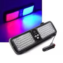 Φωτιστικό σώμα LED 12V Strobo (δένει στο σκιάδιο)Κόκκινο Mπλε χρώμα Κωδικός ST2504 ....SoundStreet....