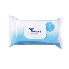 Menalind Professional Protect Clean Wet Wipes Υγρές πετσέτες καθαρισμού σώματος (50 τμχ)