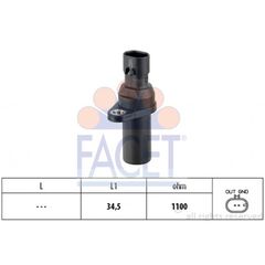 Αισθητήρας στροφών-παλμοδότης FACET 90378 Fiat Panda 1400cc Natural Power CNG 78ps 350A1000 2010 2011 2012 2013 (55229700,55267144,55267144,55187380,55229700,55267144)