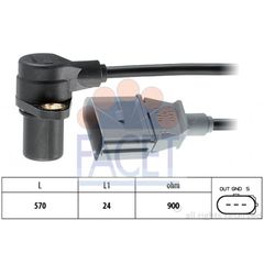 Αισθητήρας στροφών-παλμοδότης FACET 90172 Volkswagen Passat 2800cc V6 Syncro 4motion 193ps ACK 1996 1997 1998 1999 2000 (06A906433C,06A906433C,06A906433C,06A906433C,138140,PF100607PA)