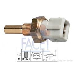 Αισθητήρες συστήματος τροφοδοσίας FACET 73171 Volkswagen Golf II 1800cc Syncro 98ps 1P 1988 1989 1990 1991 (026906161,026906161,026906161)