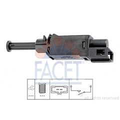 Διακόπτης & ρελέ τροφοδοσίας FACET 71143 Volkswagen Transporter T4 Van 2500cc Syncro 115ps AET 1996 1997 1998 1999 2000 2001 2002 2003 (1H0927189A,1H0927189D,1044903,7291993,95VW9E740BA,95VW9E740BB)