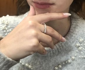 Δαχτυλιδι 18k με Μπριγιαν -thumb-10