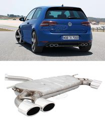 ΕΞΑΤΜΙΣΗ VW GOLF 7 Complete Exhaust System VW Golf 7 VII MK7 (2013-2019) R Design 