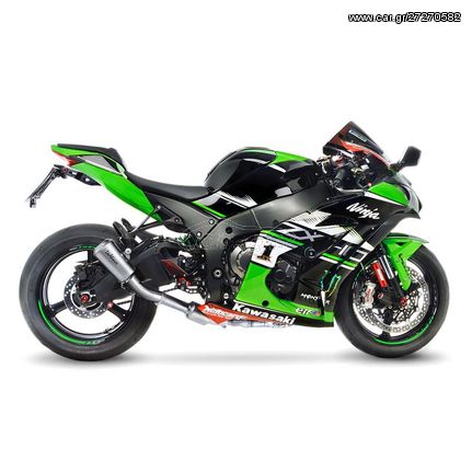 Leovince Εξάτμιση Τελικό Lv 10 S.Steel Kawasaki ZX10R 2016 - 2020 Racing Version