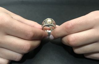 Δαχτυλιδι 18k με Μαργαριτάρι-thumb-5