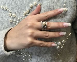 Δαχτυλιδι 18k με Μαργαριτάρι-thumb-9
