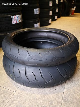 2 TMX PIRELLI DIABLO-DIABLO ROSSO CORSA 120/70/17-180/55/17 *BEST CHOICE TYRES ΒΟΥΛΙΑΓΜΕΝΗΣ 57*