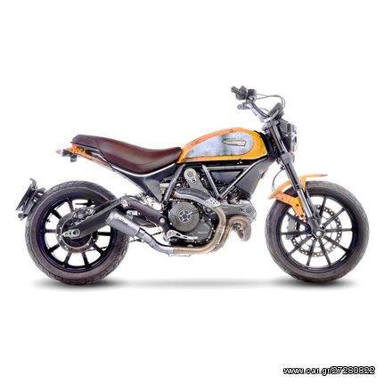 Leovince Tελικό Εξάτμισης LV 10 S.Steel Ducati Scrambler 800 2015 - 2020 Racing Version