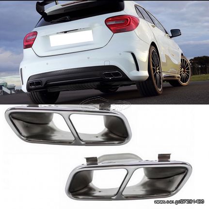 ΕΞΑΤΜΙΣΕΙΣ Mercedes A-Class W176 (2012-2018) CLA W117 C117 (2012-2018) A45 CLA45 AMG Design