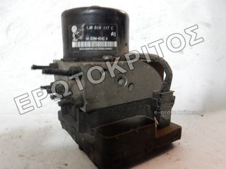 ΜΟΝΑΔΑ ABS AUDI A3 SEAT LEON TOLEDO SKODA OCTAVIA VW GOLF BORA 1J0614117C - 1J0907379G ΜΕΤΑΧΕΙΡΙΣΜΕΝΗ ΓΝΗΣΙΑ