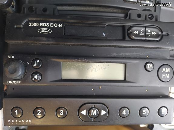 Ford Fiesta,Fusion 02-08 Radio tape 3500 RDS EON 
