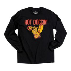 ΜΠΛΟΥΖΑ Biltwell HOT DOGGIN' long sleeve black