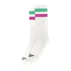 ΚΑΛΤΣΕΣ American Socks Mid High Vice City, green/pink striped