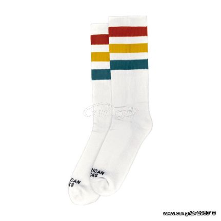 ΚΑΛΤΣΕΣ American Socks Mid High Stifler, red/yellow/blue striped