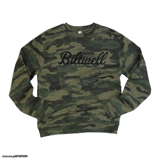 ΜΠΛΟΥΖΑ Biltwell Script crew neck sweatshirt camo