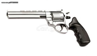 ZORAKI R1 6” REVOLVER MATTE CHROME 9mm Πιστόλι αντίγραφο starter pistol-ισχυρού κρότου Σηματοδοσίας