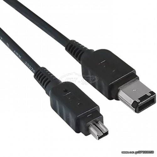 Καλώδιο 1.8m. Firewire 6Pin/4Pin