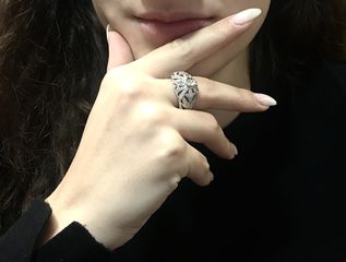 Δαχτυλιδι 18k με Μπριγιαν-thumb-8