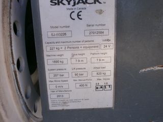Εξέδρες Εργασίας Skyjack 2013 SJ- III3226-thumb-6