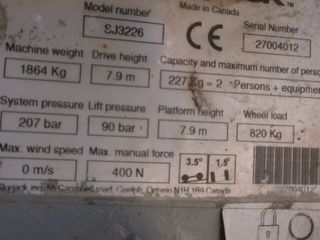 Εξέδρες Εργασίας Skyjack 2008 SJ- 3226-thumb-4