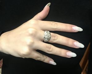 Δαχτυλιδι 18k με Μπριγιάν (Νο99)-thumb-5