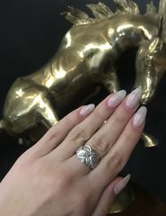 Δαχτυλιδι 18k με Μπριγιάν (Νο99)-thumb-9