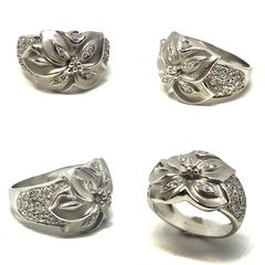 Δαχτυλιδι 18k με Μπριγιάν (Νο99)-thumb-18