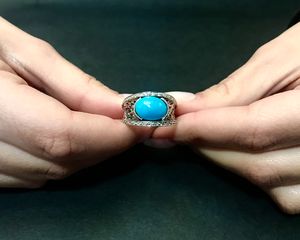 Δαχτυλιδι 18k με Τυρκουαζ-thumb-1