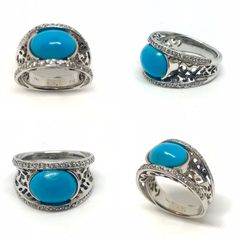 Δαχτυλιδι 18k με Τυρκουαζ-thumb-6