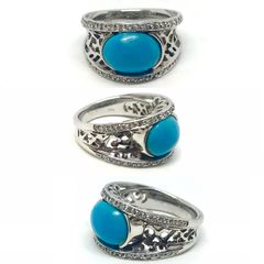 Δαχτυλιδι 18k με Τυρκουαζ-thumb-7