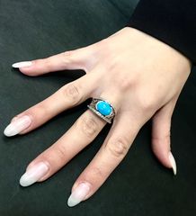 Δαχτυλιδι 18k με Τυρκουαζ-thumb-10