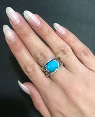 Δαχτυλιδι 18k με Τυρκουαζ-thumb-11