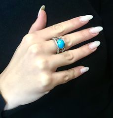 Δαχτυλιδι 18k με Τυρκουαζ-thumb-15