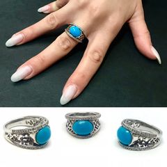 Δαχτυλιδι 18k με Τυρκουαζ-thumb-24