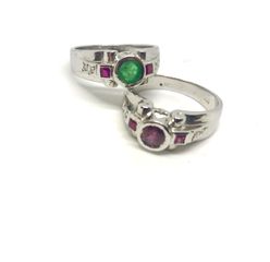 Δαχτυλιδι 18k με Σμαράγδι-thumb-24