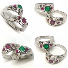 Δαχτυλιδι 18k με Σμαράγδι-thumb-27