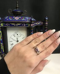 Δαχτυλιδι 18k με Ρουμπινια-thumb-9