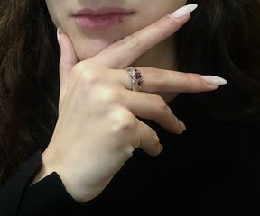 Δαχτυλιδι 18k με Ρουμπινια-thumb-12
