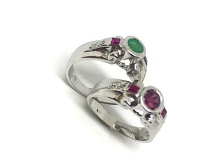 Δαχτυλιδι 18k με Ρουμπινια-thumb-21