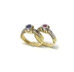 Δαχτυλιδι 18k με Ζαφειρι-thumb-16