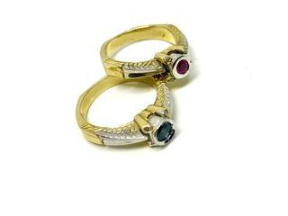 Δαχτυλιδι 18k με Ζαφειρι-thumb-19