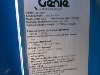 Εξέδρες Εργασίας Genie 2006 GS-4390-thumb-6