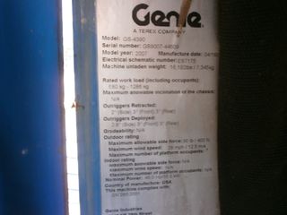 Εξέδρες Εργασίας Genie 2007 GS-4390-thumb-6