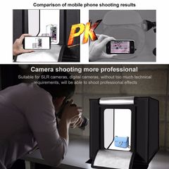 Φορητό στούντιο φωτογράφησης Soft Light Box LED All-in-One εύκολο στη χρήση-thumb-7