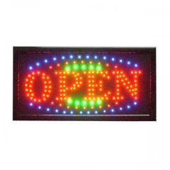 ΦΩΤΕΙΝΗ ΠΙΝΑΚΙΔΑ ΕΠΙΓΡΑΦΗ LED - OPEN --thumb-1