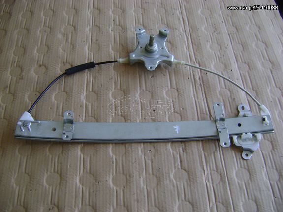 NISSAN SUNNY N14 1992-1995 (SEDAN-L/B-H/B) ΓΡΥΛΟΣ ΠΑΡΑΘΥΡΟΥ ΜΗΧΑΝΙΚΟΣ ΕΜΠΡΟΣ ΑΡΙΣΤΕΡΟΣ